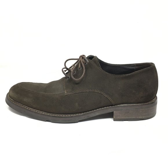 To Boot New York Oxfords Shoes Size 9 Green Suede main image 4